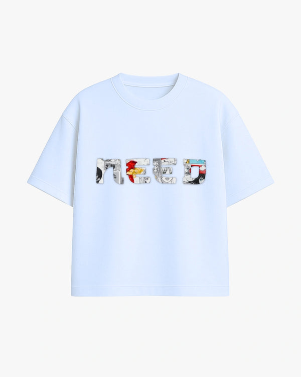 DEMON TEE MANGA - WHITE