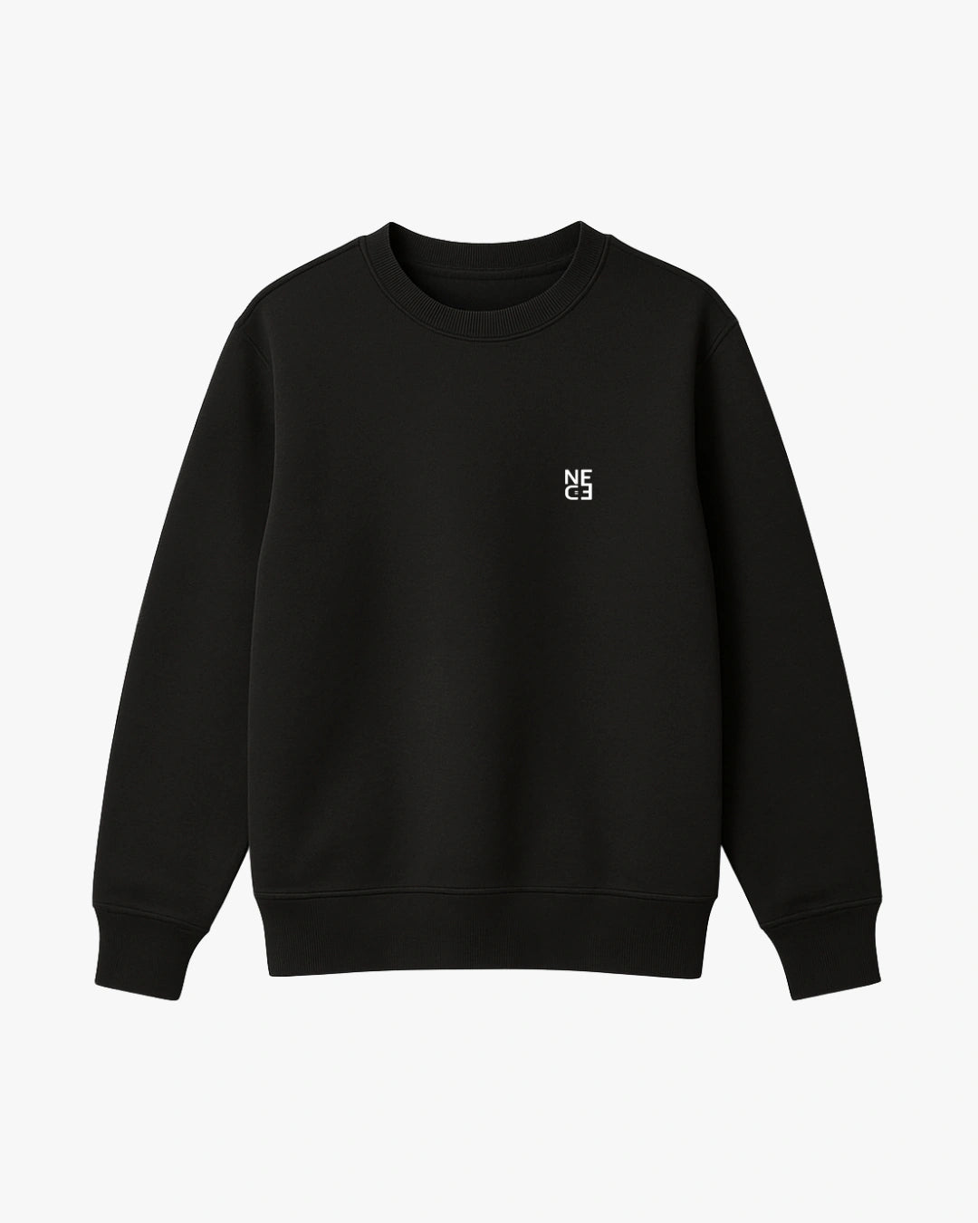 Face Sweatshirt - Black / Turchese & Blue