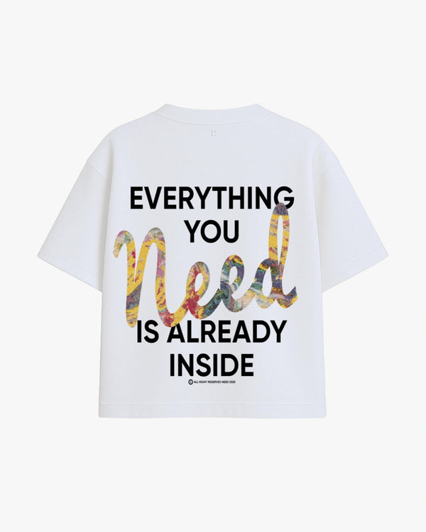 Inner Printing - Tex - White