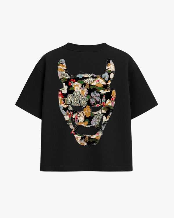 Demon Tee - Black / Garden