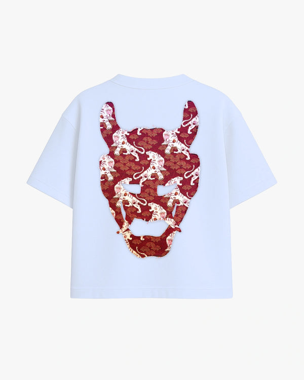 Demon Tee - White / Red