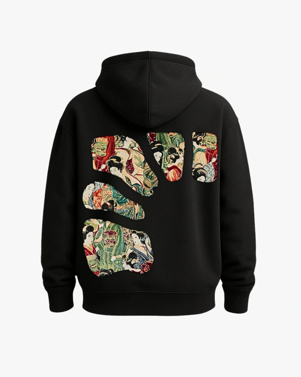 Dune Geisha Hoodie - Black