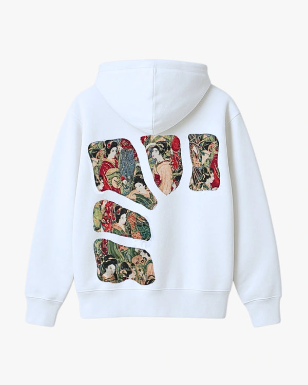 Dune Geisha Hoodie - White