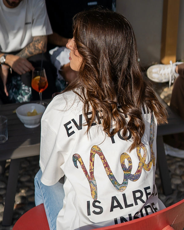 Inner Printing - Tex - White