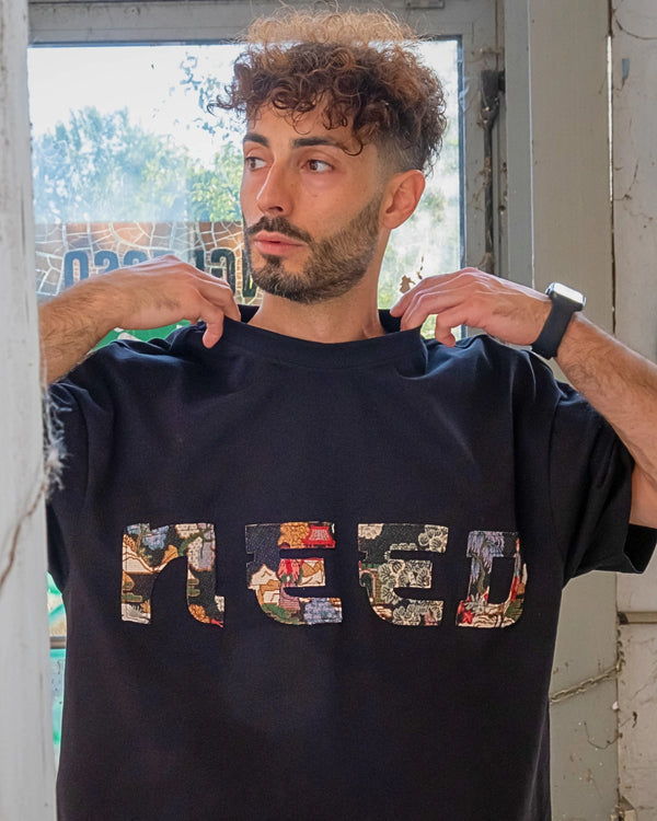 Demon Tee - Black / Garden