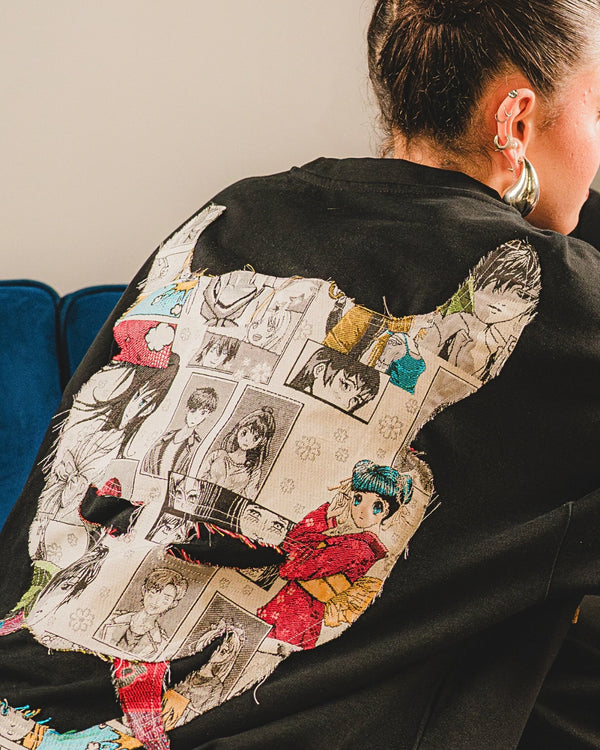 Demon Tee Manga - Black