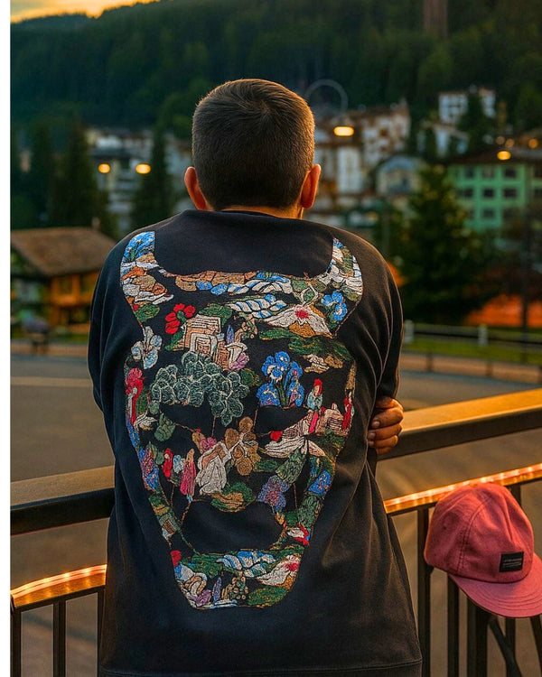 Demon Tee - Black / Garden