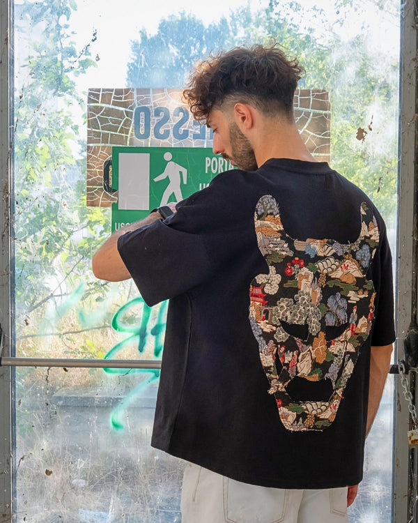 Demon Tee - Black / Garden