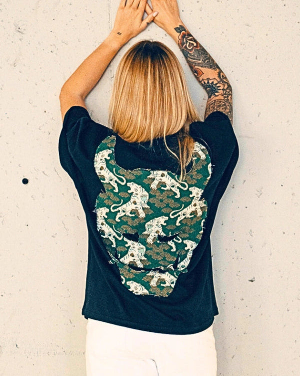 Demon Tee - Black / Green