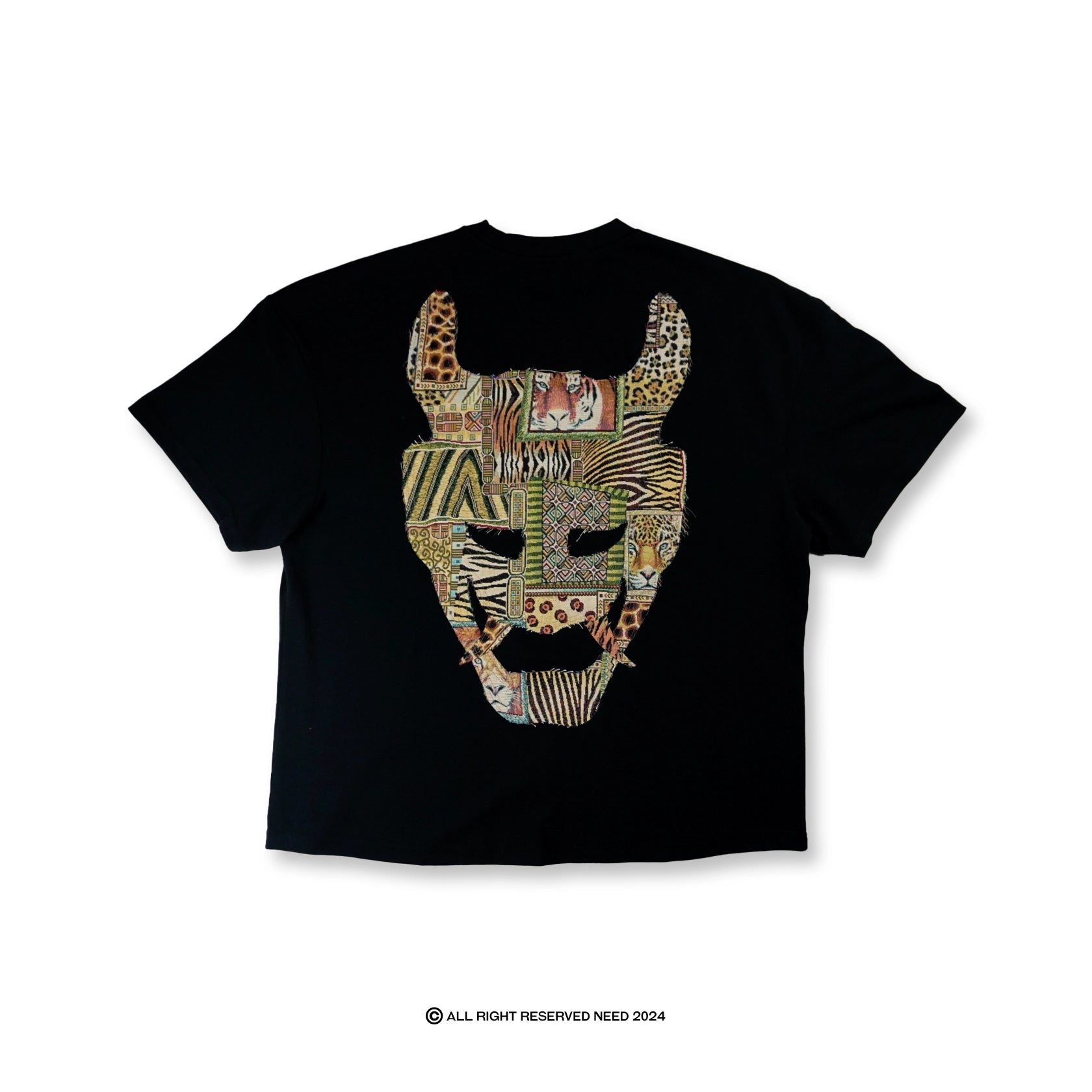 DEMON TEE TIGRI - BLACK