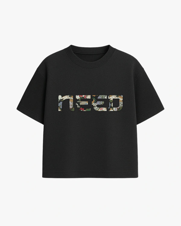 Demon Tee - Black / Garden