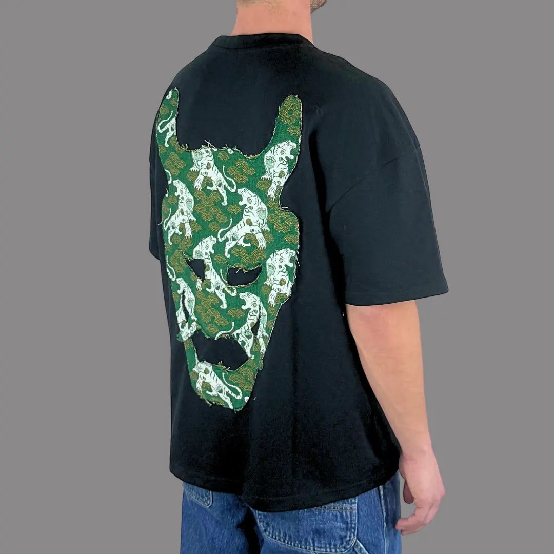 DEMON TEE - BLACK / GREEN