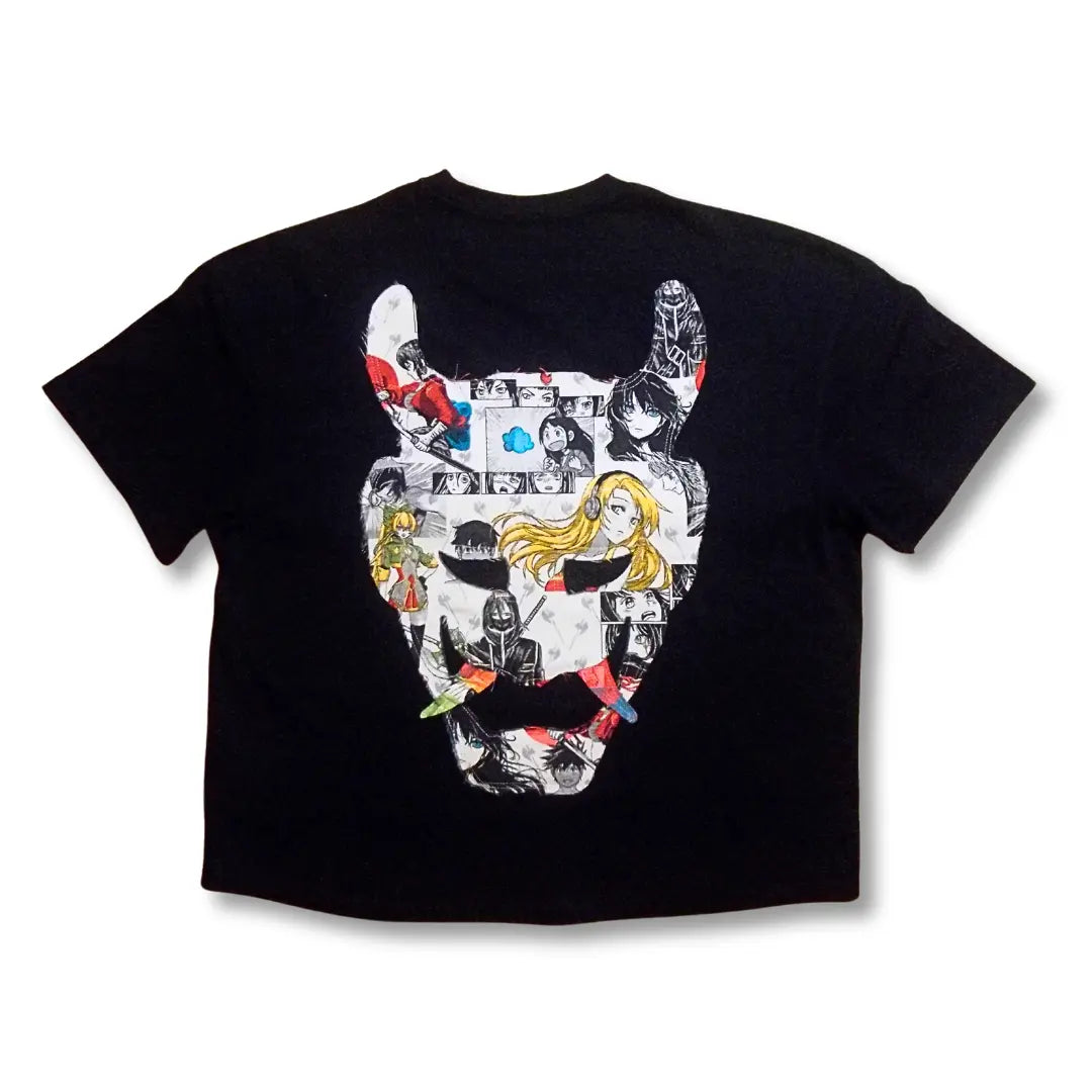 Demon Tee Manga - Black