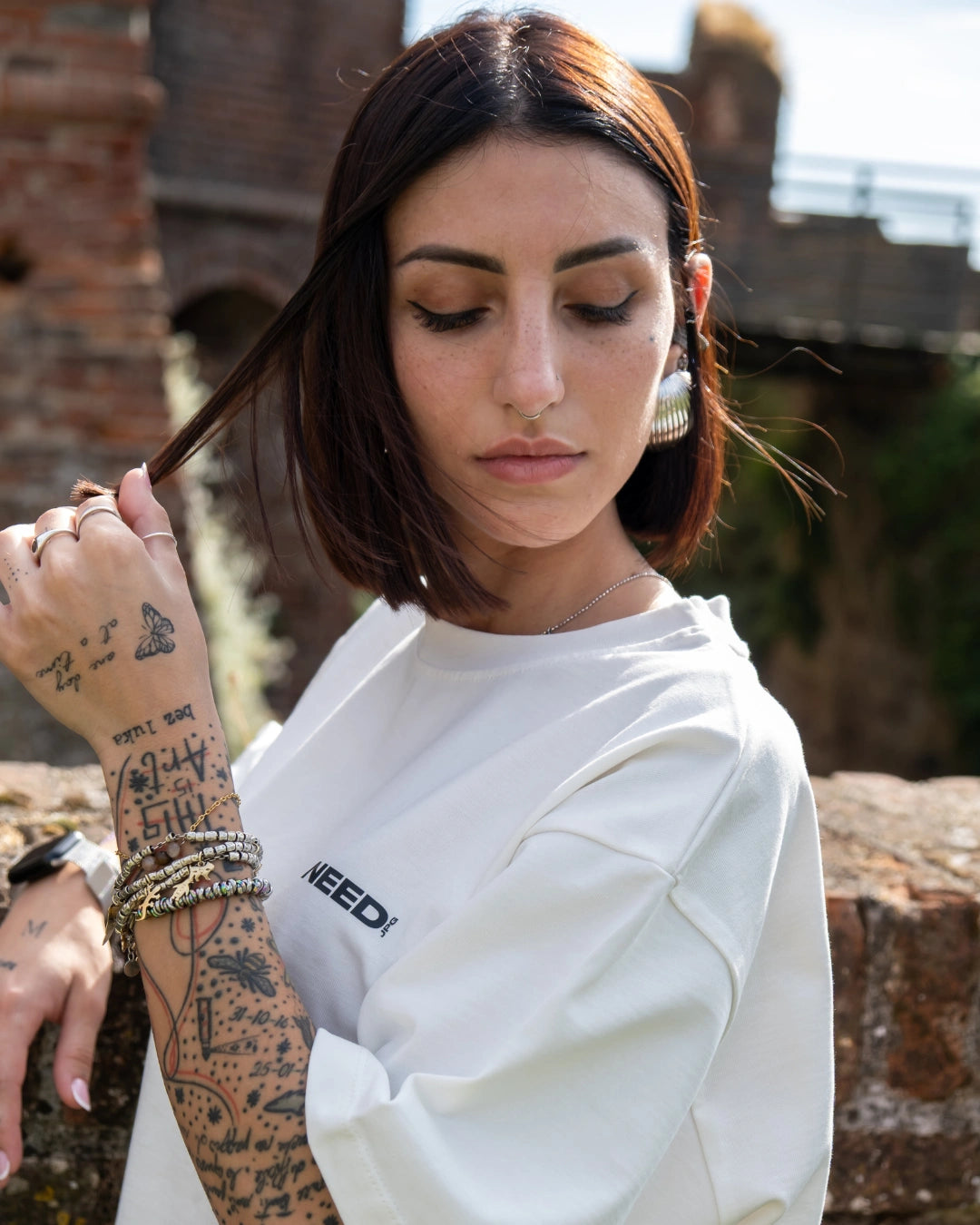Need Logo - White