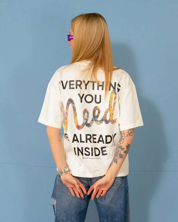 Inner Printing - Tex - White